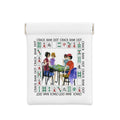 Women playing mahjong coin purse