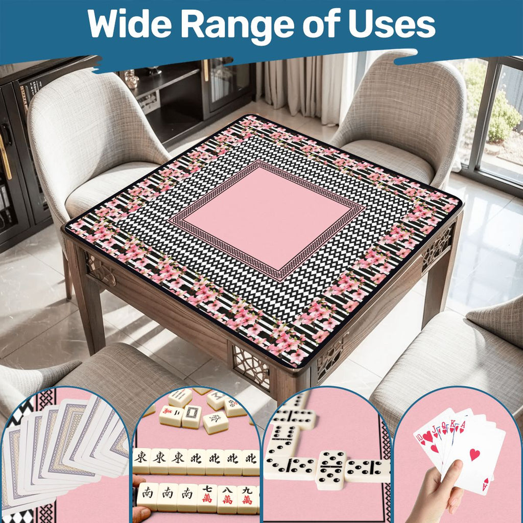 Cherry blossom mahjong mat
