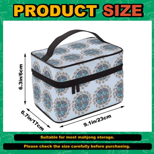 A circle of Elephants mahjong tile bag