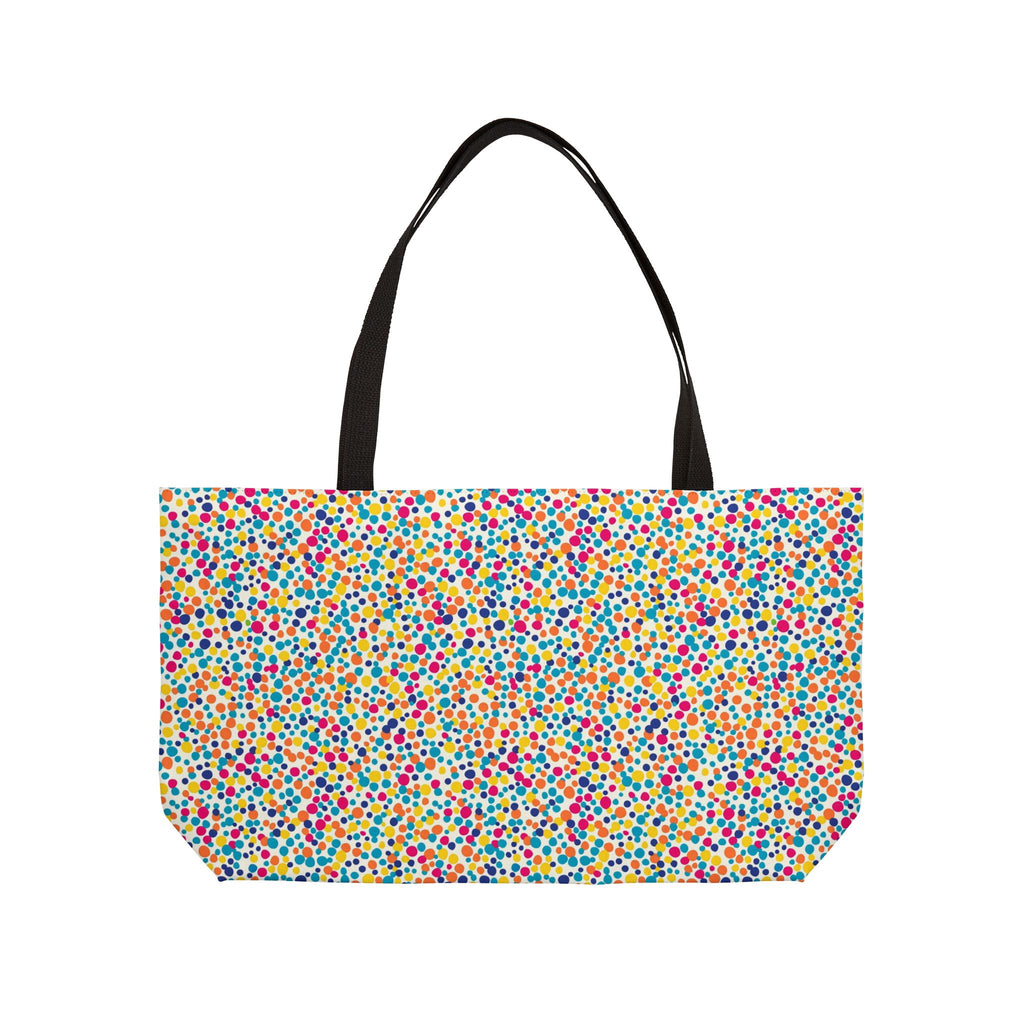 'I Love Mahjong' Colorful Confetti Game Night  Mahjong Bag