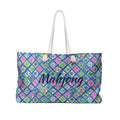Floral Mahjong Weekender Bag