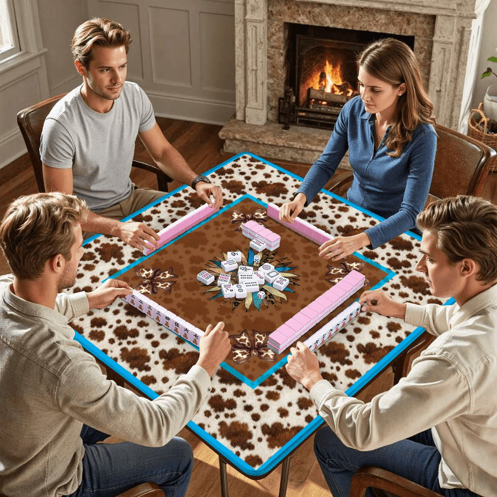 On the range mahjong mat