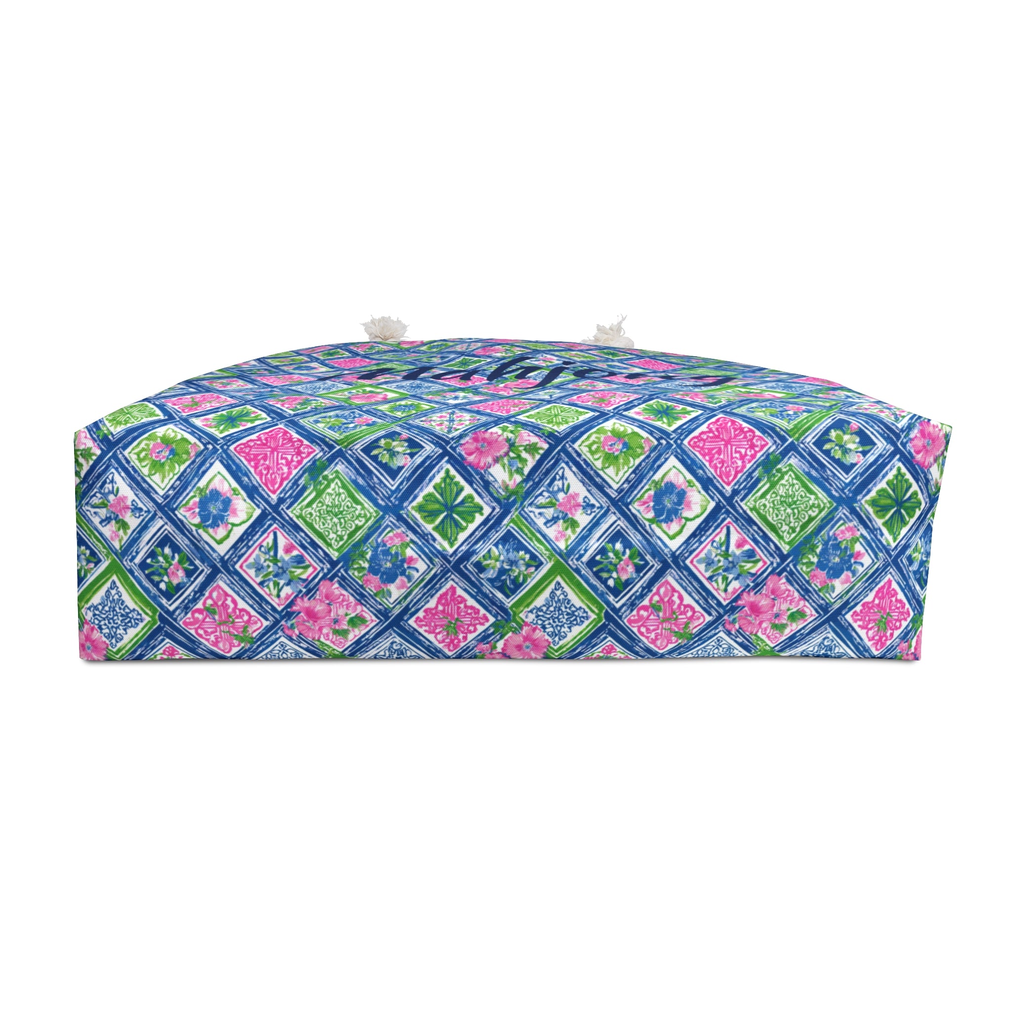 Floral Mahjong Weekender Bag