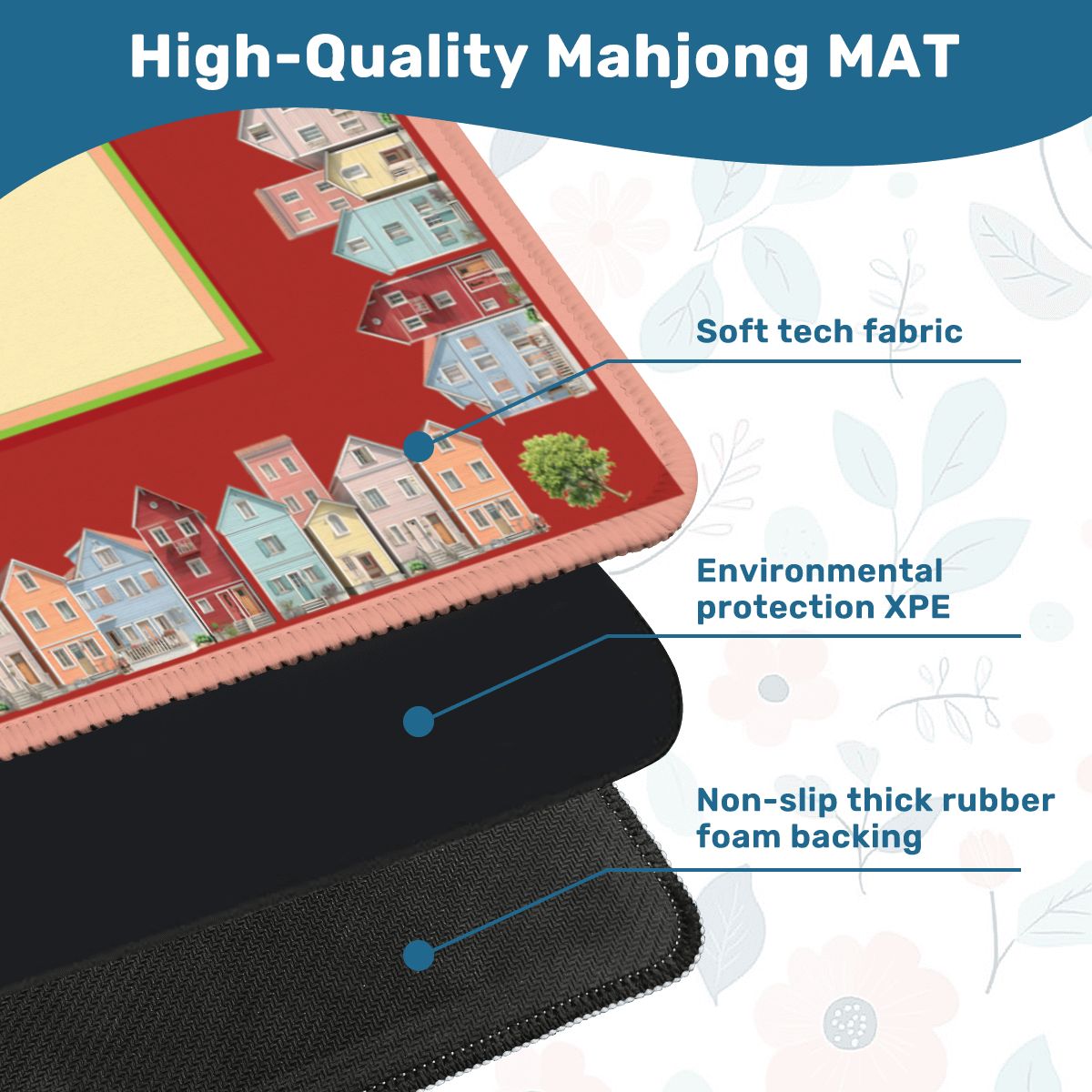 On the Avenue mahjong mat