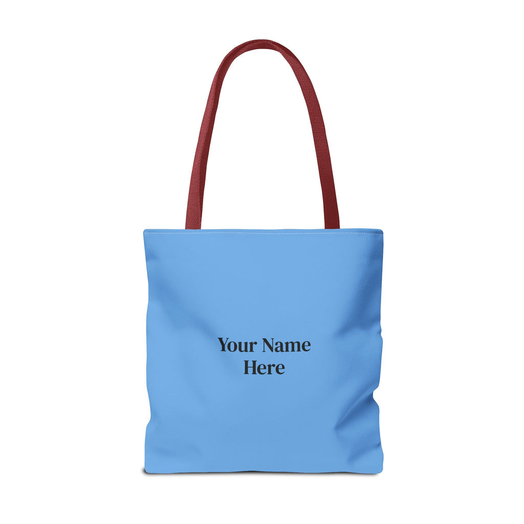 Let's Play Mahjong Tote Bag — Personalized Mahjong Tiles Canvas Tote
