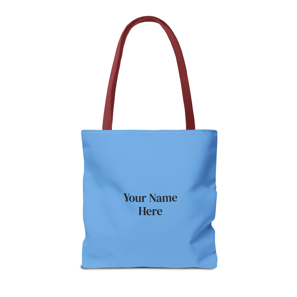 Let's Play Mahjong Tote Bag — Personalized Mahjong Tiles Canvas Tote