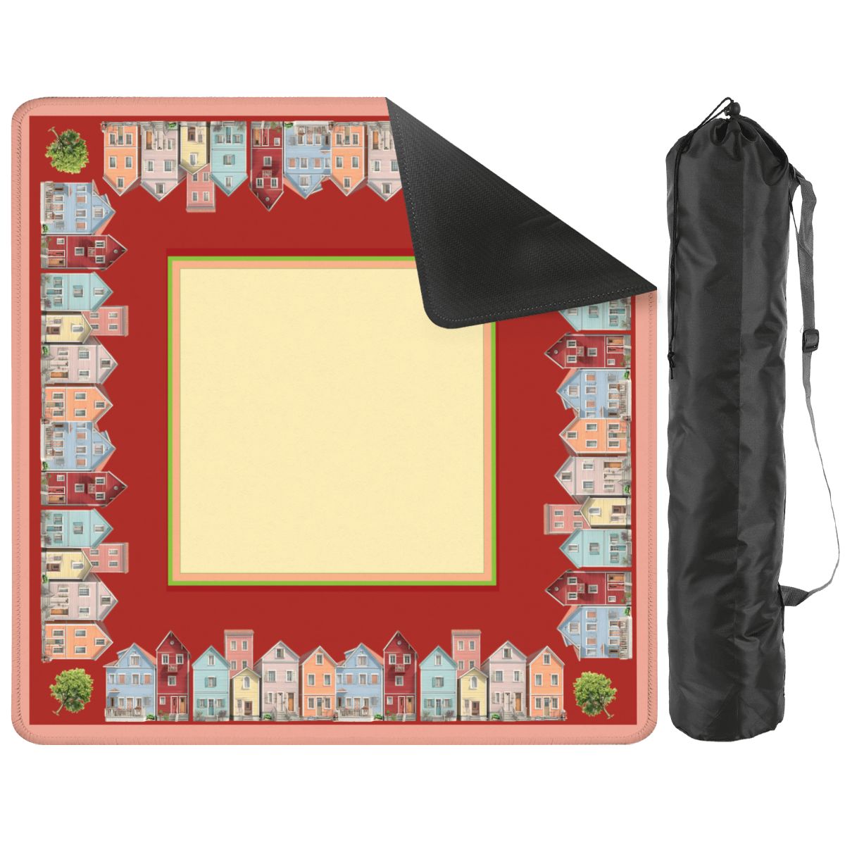 On the Avenue mahjong mat
