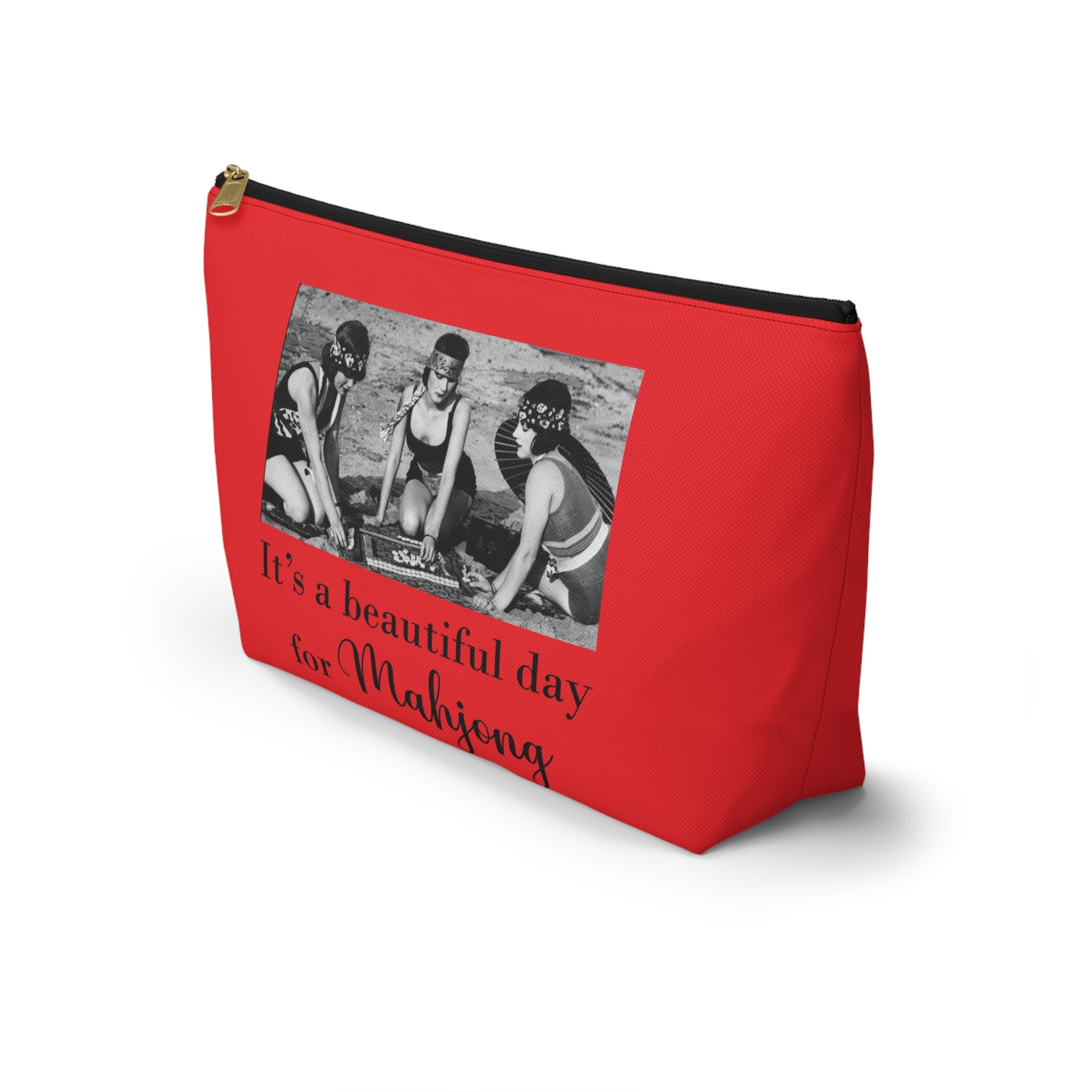 It's a Beautiful Day for Mahjong - Accessory Pouch