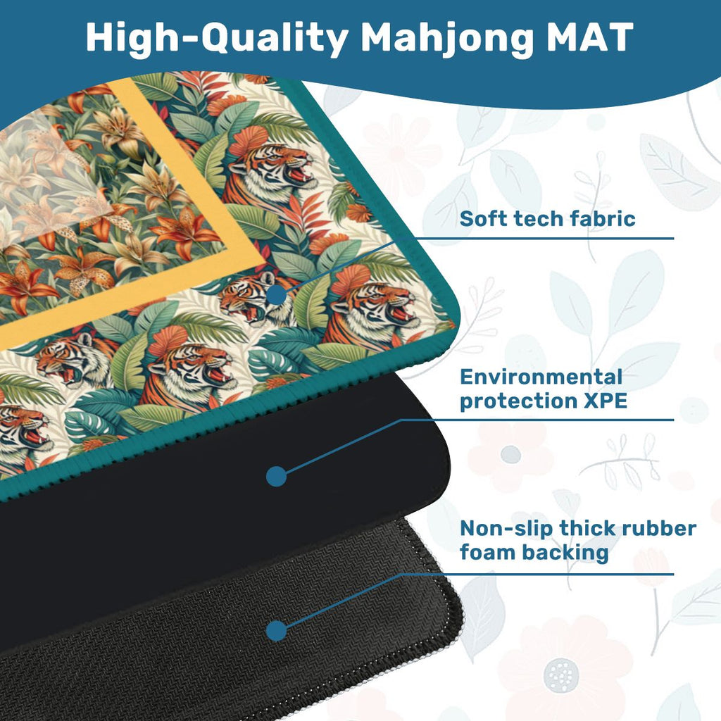 Tiger mahjong mat