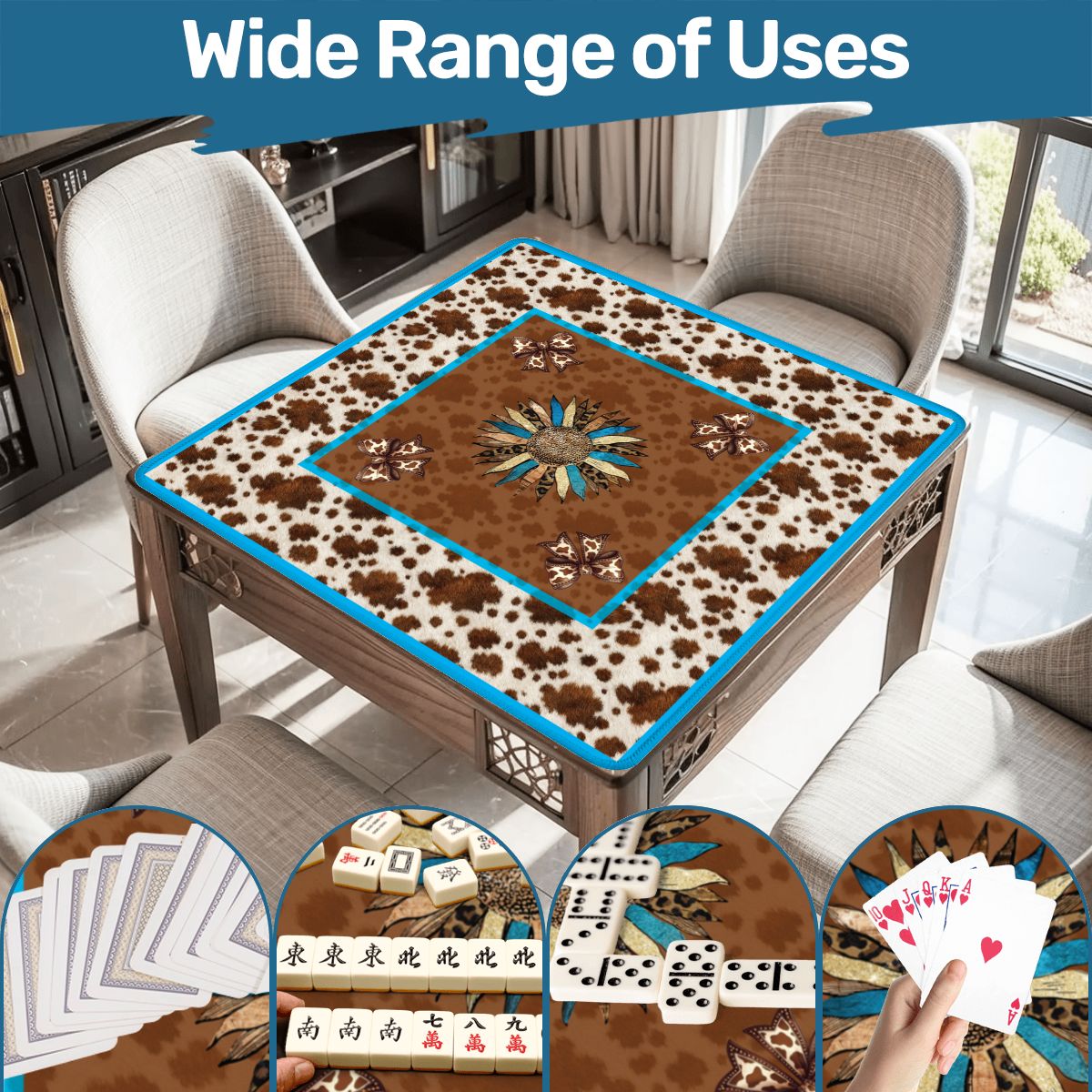 On the range mahjong mat